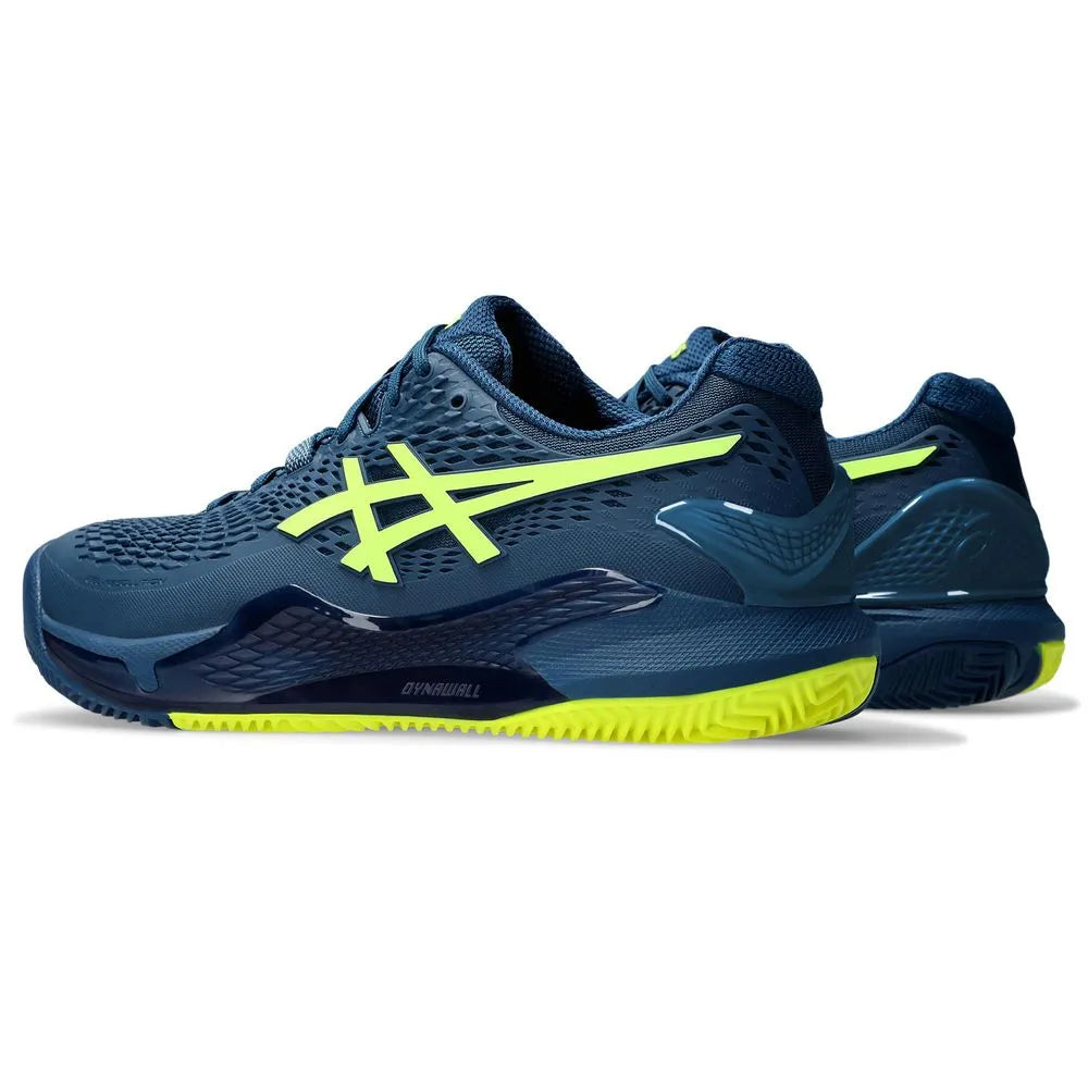 Zapatillas ASICS GEL-Resolution 9 Clay - Masculino - Azul