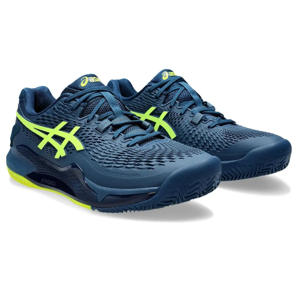 Zapatillas ASICS GEL-Resolution 9 Clay - Masculino - Azul