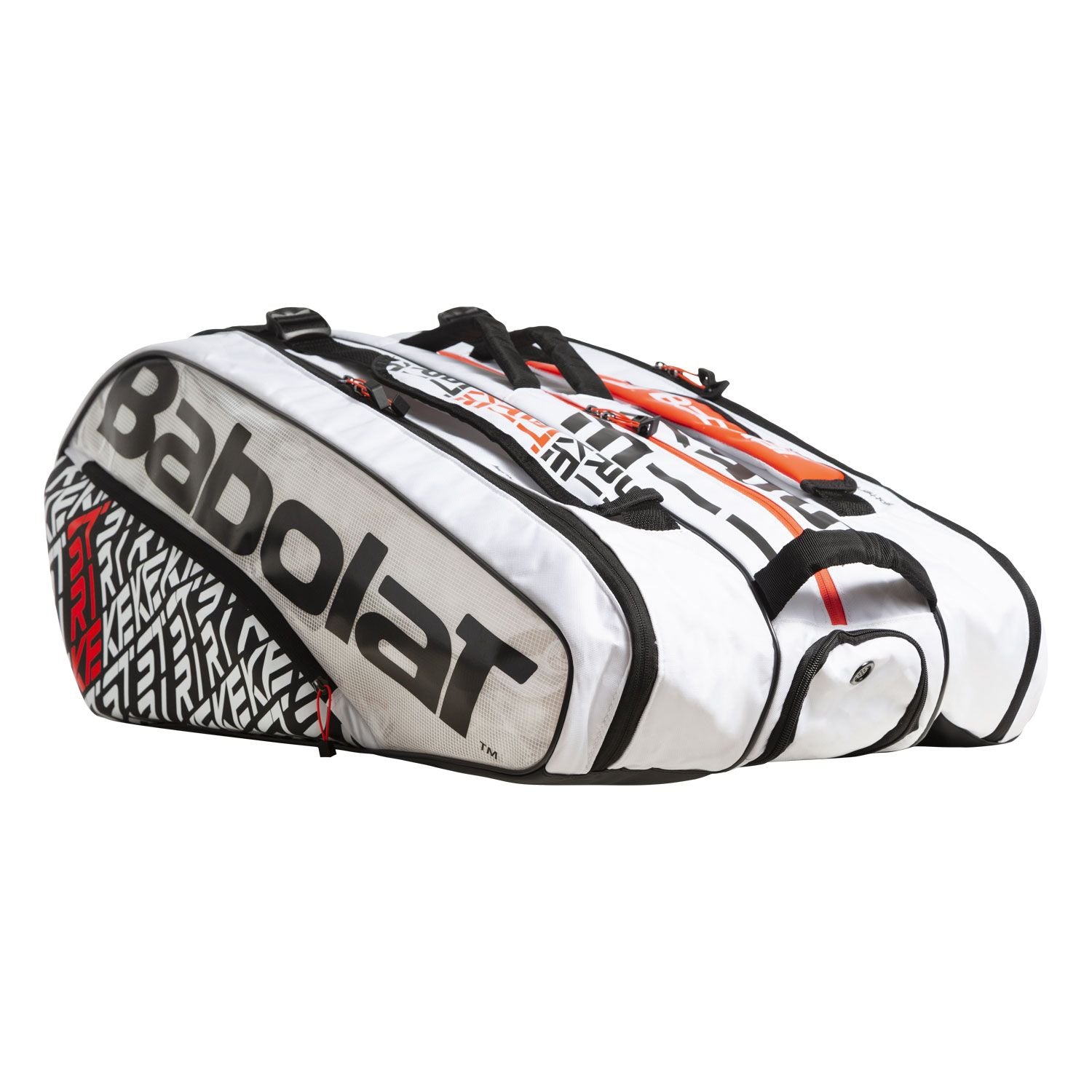 Bolso Babolat Pure Strike Blanco Negro X12 SPIN SPORTS