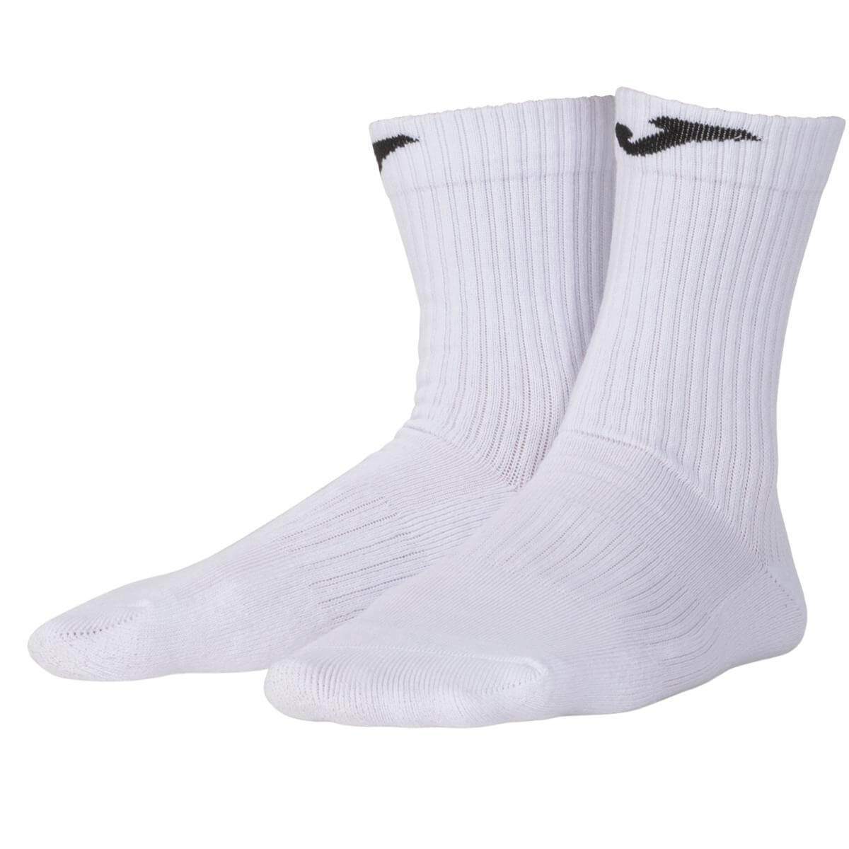 Calcetín Joma Largo de Algodón Blanco