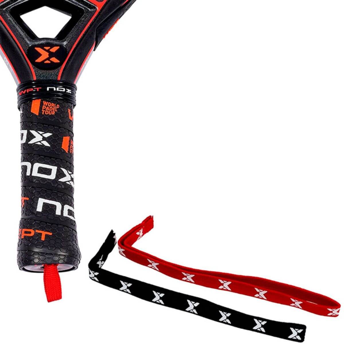 Cordón Nox SmartStrap Luxury Negro Rojo