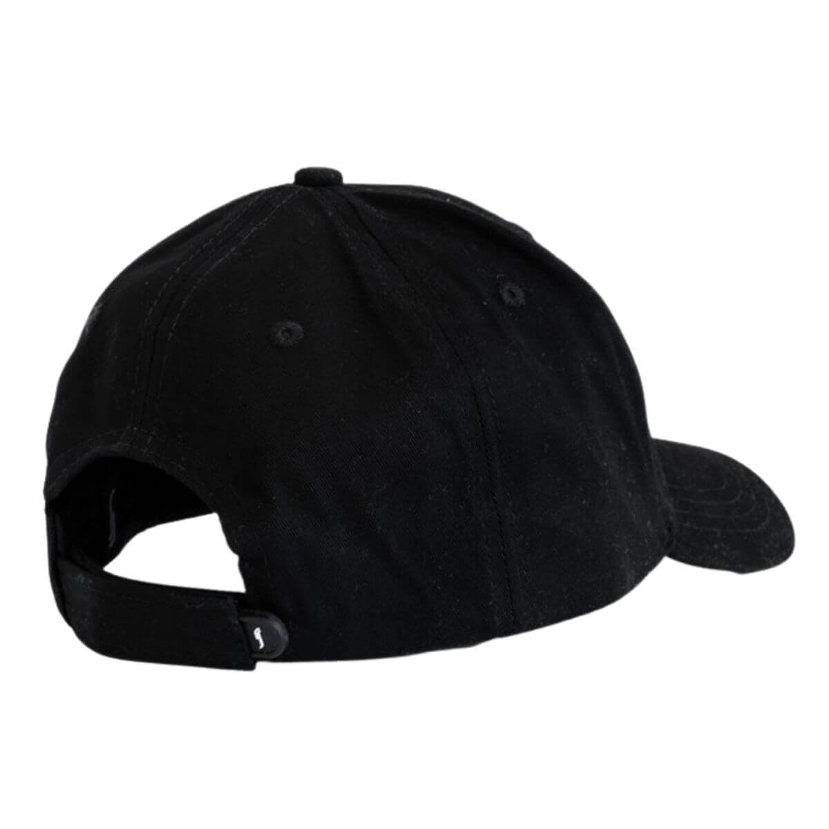 Gorro Robin Soderling Clasico Negro Logo Blanco