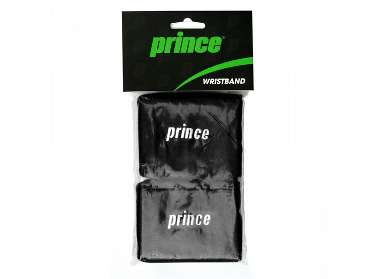 Muñequera Prince Doble Negra