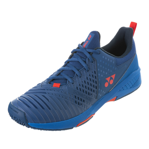 Zapatilla Yonex Sonicage 3 Clay Azul Rojo