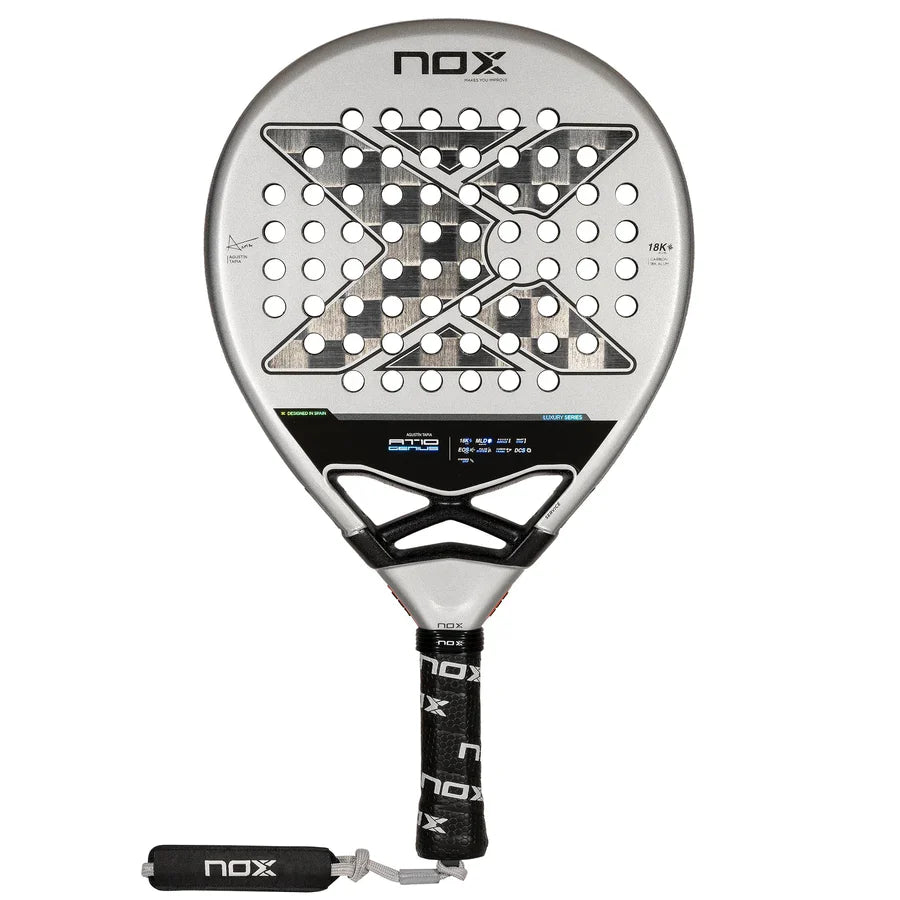 Pala Padel Nox AT10 Genius 18K By Agustin Tapia (360-375gr) 2024