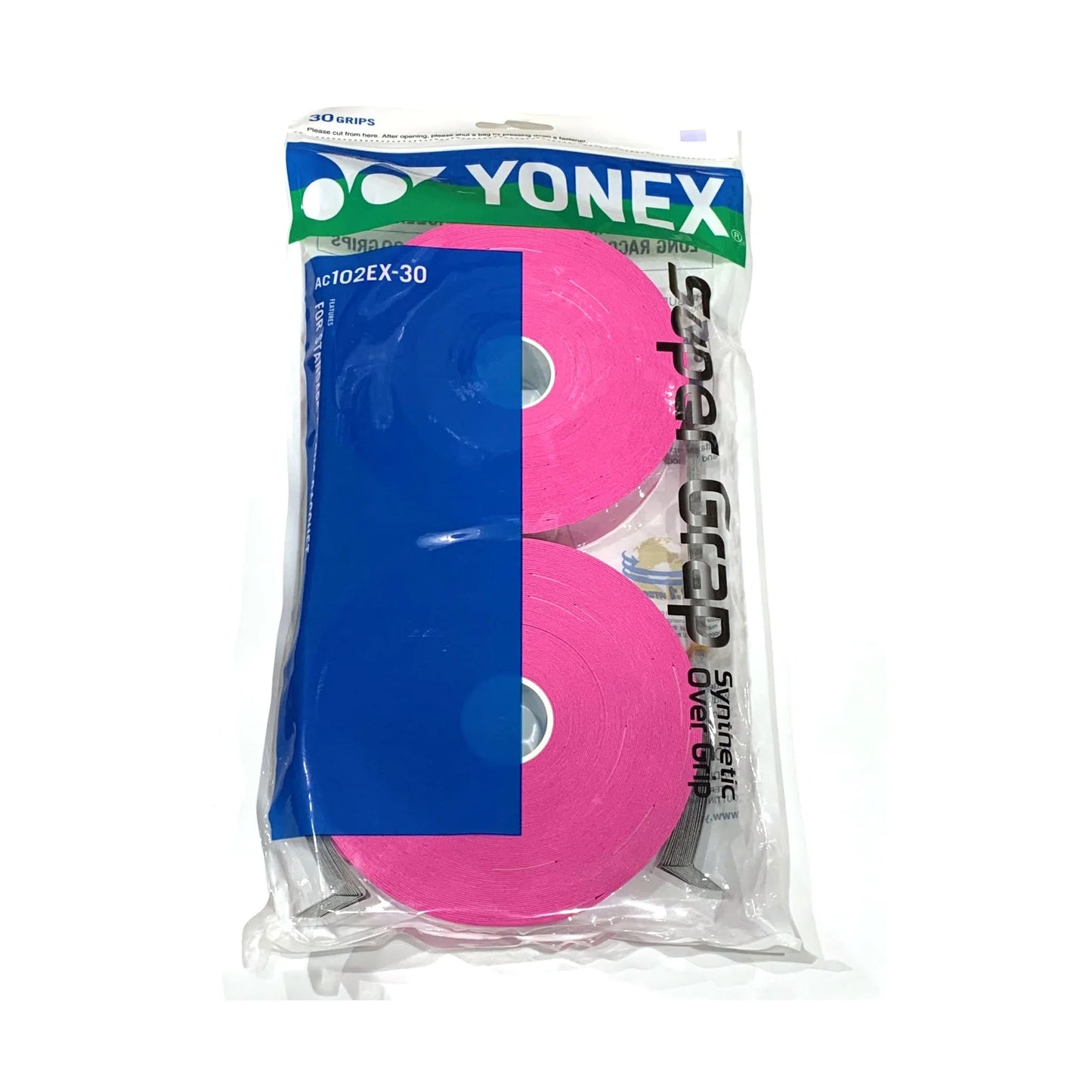 YONEX OVERGRIP SUPER GRAP X30 Rosa