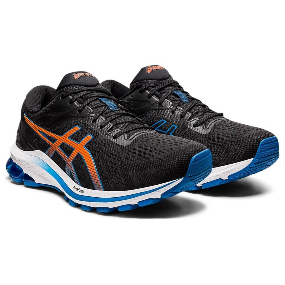 Zapatilla Asics Running GT 1000 10 Negro Azul SPIN SPORTS