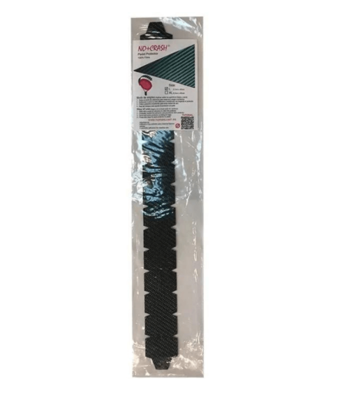 Protector Pala Padel No+Crash Fibra Carbono Negro (talla L)