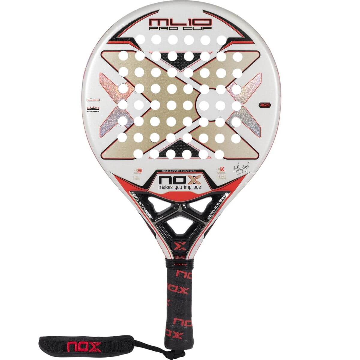 Pala Padel Nox ML10 Pro Cup Luxury By Miguel Lamperti (360-375gr) 2023