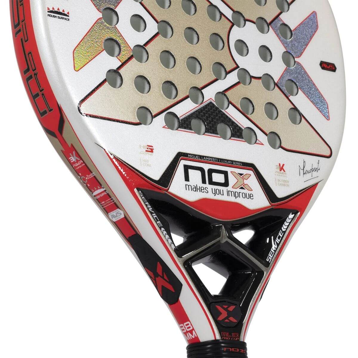 Protector Pala Padel No+Crash Silicona Talla L