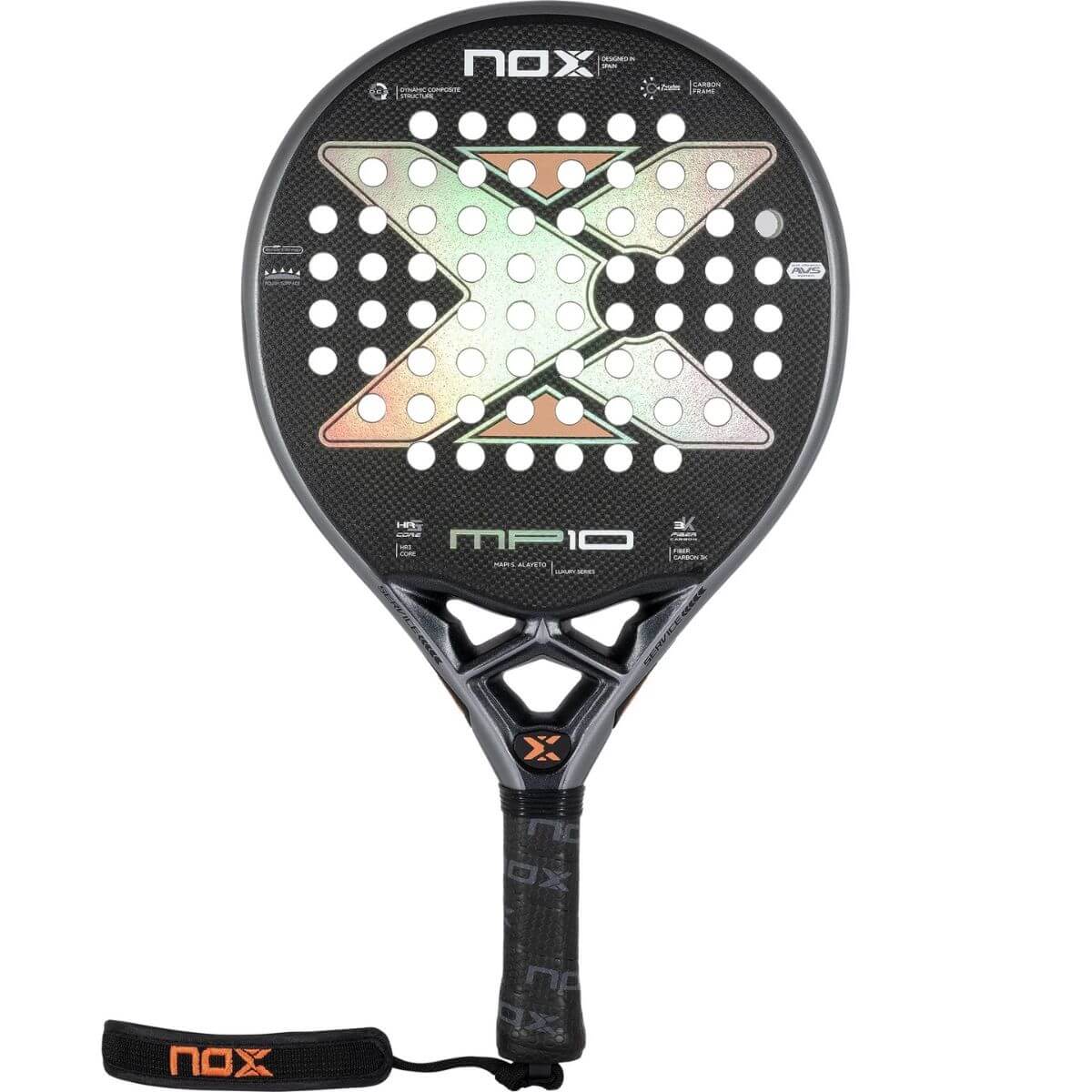 Pala Padel Nox MP10 Gemelas Atomikas By Mapi S.Alayeto (360-375gr) 2023