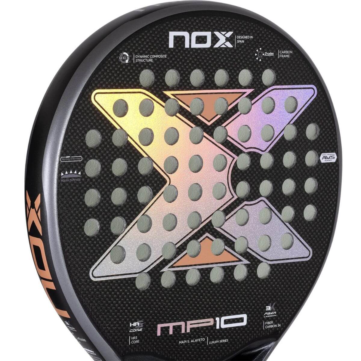 Pala Padel Nox MP10 Gemelas Atomikas By Mapi S.Alayeto (360-375gr) 202 –  SPIN SPORTS