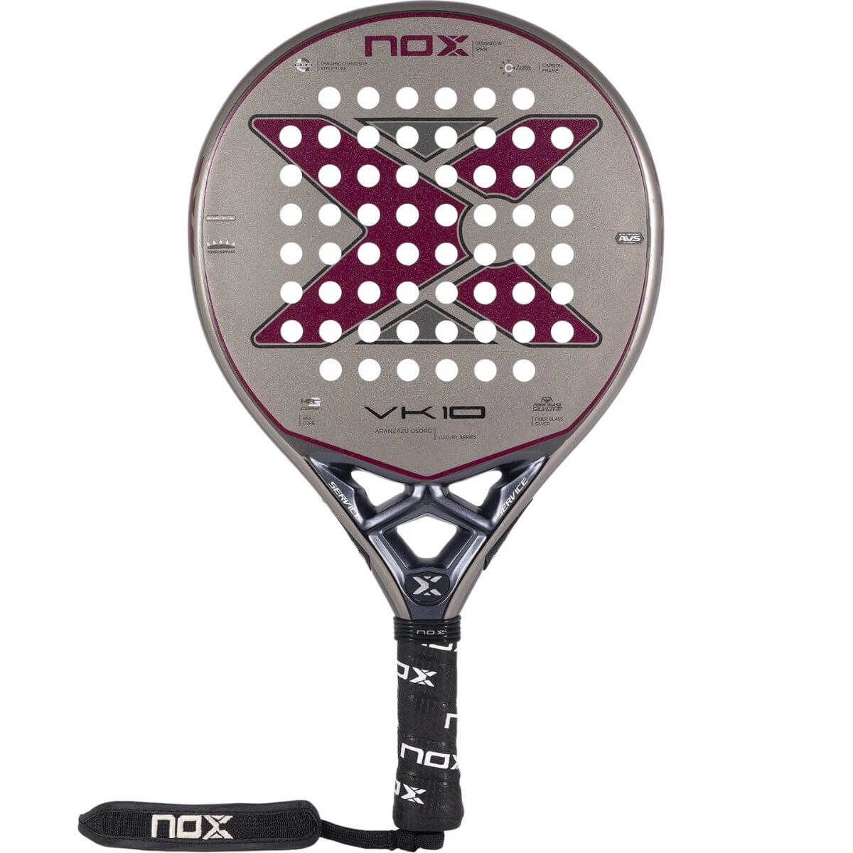 Pala Padel Nox VK10 By Aranzazu Osoro (360-375gr) 2023