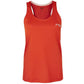 Polera Nox Mujer Tirantes Microperforada Team Roja Logo Blanco