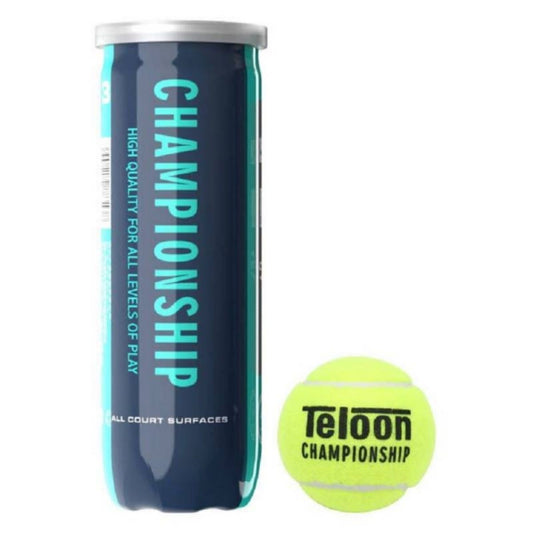 Tarro de Pelota Teloon Championship Tenis X 3