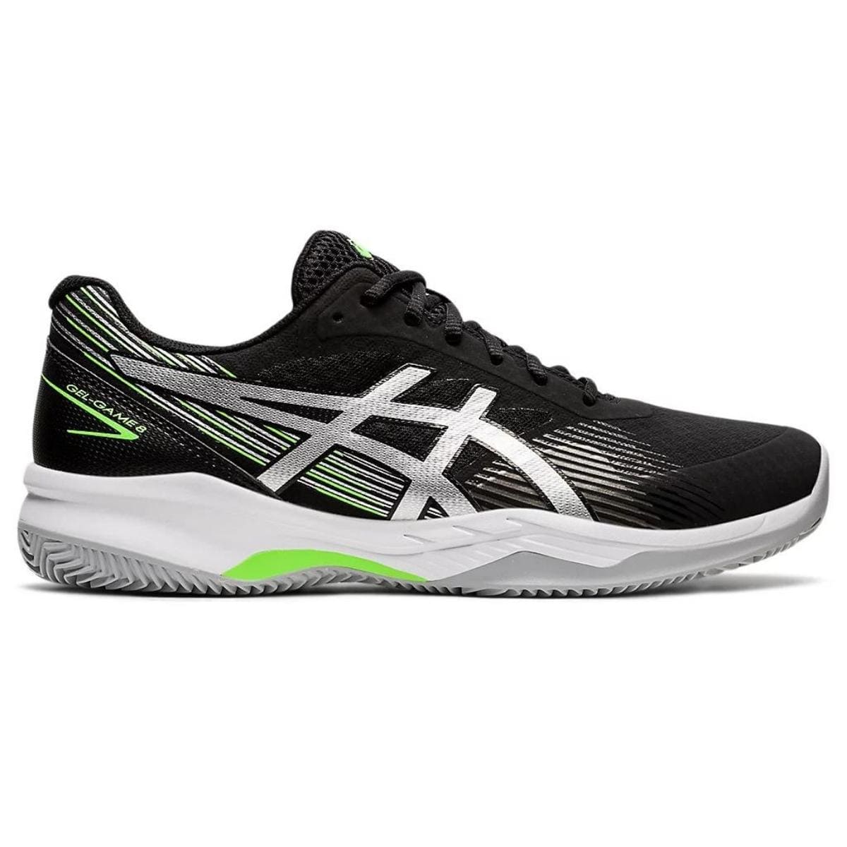 Asics Gel-Game 8 Clay Oc Negro Gris