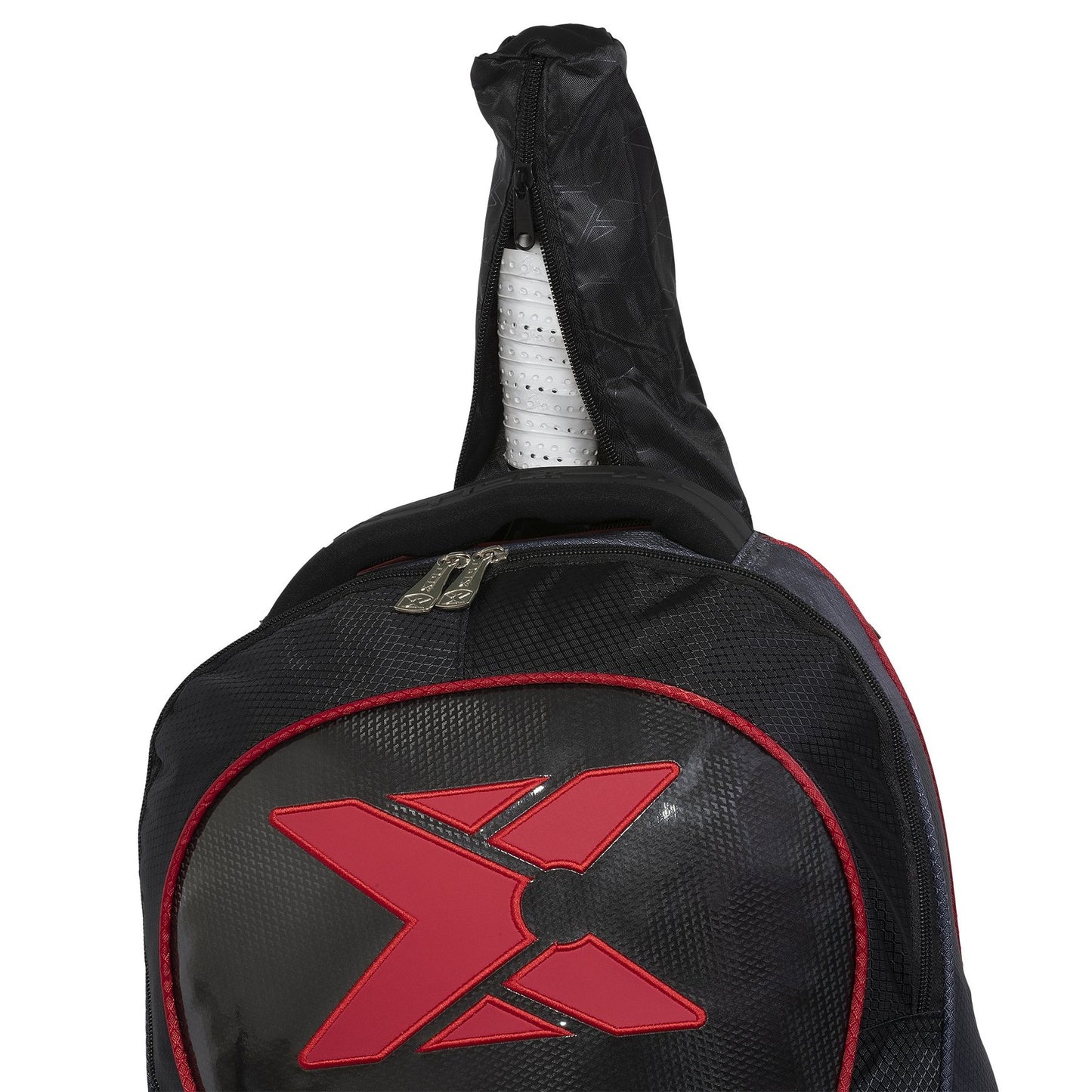 Mochila Nox AT10 Street Negra Logo Rojo