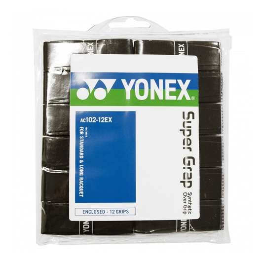 Overgrip Yonex Super Grap x12 - Negro