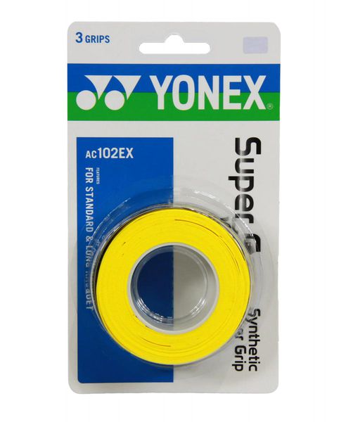 Overgrip Yonex Super Grap x3 - Amarillo