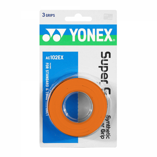Overgrip Yonex Super Grap x3 - Naranjo
