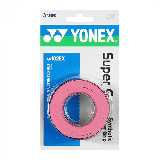 Overgrip Yonex Super Grap x3 - Rosado