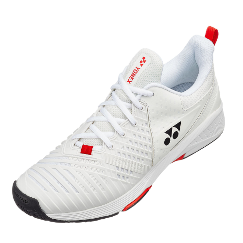 Zapatilla Yonex Sonicage 3 Blanco/Rojo 31cm